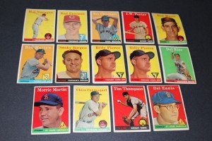 1958 Topps Cards - Choose Any 8 From Lot