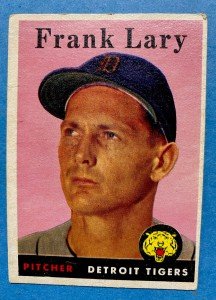 1958 Topps Frank Lary Detroit Tigers Baseball Card