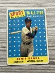 Ernie Banks 1958 Topps All-Star Baseball Card