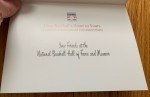 2017 Baseball Hall of Fame Christmas Card Set