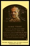 George Wright Cooperstown Hall of Fame Postcard
