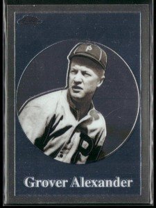 2001 Topps Chrome Grover Alexander Sports Card #BT9