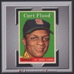 1958 Topps Curt Flood Baseball Card #464