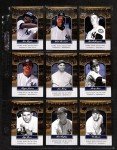 2008 UD Yankee Stadium Legacy 9 Card Set