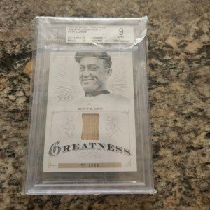 2012 Panini National Treasures Ty Cobb /99