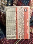 1958 Topps All-Star Selection Warren Spahn Card
