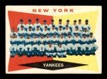 1960 Topps Yankees #332 Baseball Card