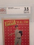 1958 Topps Mickey Mantle #487 All-Star Card