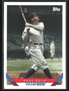 Babe Ruth Topps Archives 2019 Baseball Card