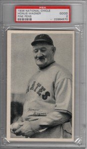 1936 National Chicle Honus Wagner Sports Card