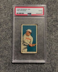 1909-11 T206 Tris Speaker Red Sox Card