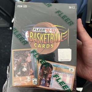 1992-93 Fleer Series 1 Box - Michael Jordan
