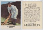 1961 Lou Gehrig Hall of Fame Sports Card