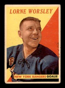 1958 Topps #39 Gump Worsley Sports Card