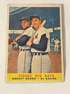 1958 Topps Al Kaline Big Bats Card #304