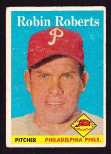 1958 Topps Robin Roberts Phillies Card #90