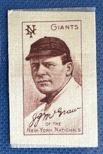 1911 S74 Silks #90 John McGraw Sports Card