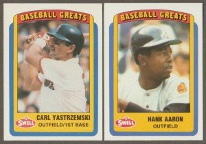 1990 Swell Baseball Greats Card - Choose #1