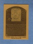 Alexander Cartwright Hall of Fame Metallic Plaque