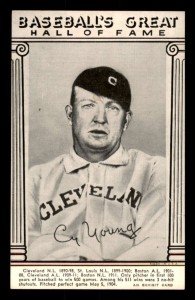 1948 W464 Baseball Greats Cy Young #32 Card