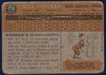 1960 Topps Bill Fischer #76 Washington Senators Card