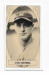 Lou Gehrig 1991 Allan Kaye Baseball Card #2