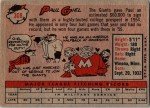1958 Topps Paul Giel Baseball Card #308