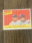 1958 Topps #475 Casey Stengel & Fred Haney