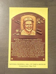 1964 Baseball Hall of Fame Postcards Collection