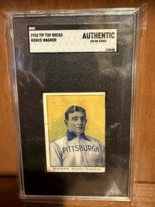 1910 Tip Top Bread Honus Wagner Card