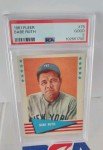 1961 Fleer Babe Ruth #75 Sports Card