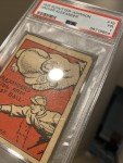 1935 Grover Alexander Baseball Card #19 PSA 1