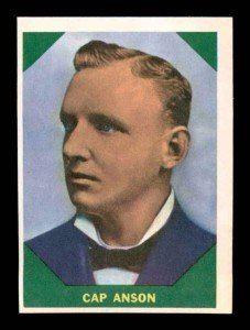 1960 Fleer Cap Anson #44 Sports Card