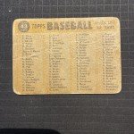 1960 Topps Venezuelan Washington Team Card