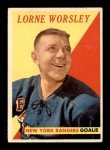 1958 Topps #39 Gump Worsley Sports Card