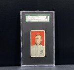 1909-11 T206 Ty Cobb Portrait Red Back Card