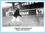 Christy Mathewson Baseball Trading Card - B&W Series