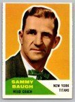 1960 Fleer Sammy Baugh Titans Card #20