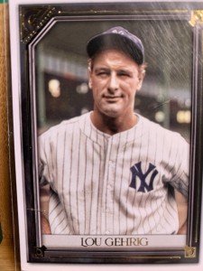 Lou Gehrig Portrait Baseball Card #139