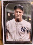 Lou Gehrig Portrait Baseball Card #139