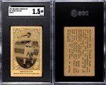 1922 Neilson's Chocolate Eddie Collins White Sox Card