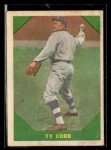 1960 Fleer Baseball Legends Ty Cobb Card #42