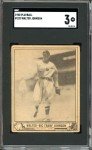 1940 Playball Walter Johnson #120 Baseball Card