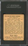 1940 Playball Walter Johnson #120 Baseball Card