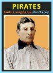 Honus Wagner Baseball Trading Card - ACEO Art