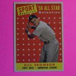 1958 Topps Bill Skowron All Star Card