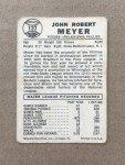 1960 Leaf John Meyer Baseball Card #137