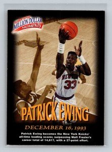 1997-98 Fleer Patrick Ewing Knicks Card #7