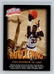 1997-98 Fleer Patrick Ewing Knicks Card #7