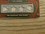 Lou Gehrig 2010 Topps Sterling Quad Uniform Card
